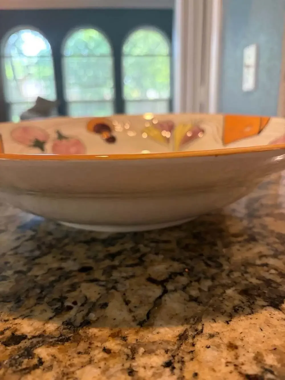 Vintage 1972 Los Angeles Potteries 510 Large Spaghetti Serving Bowl